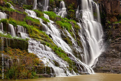 The Pongour waterfall  Da Lat  Vietnam