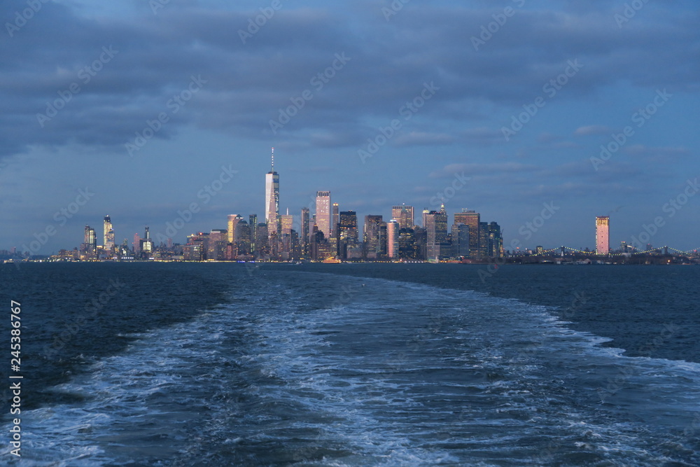 New York vom Wasser aus 
