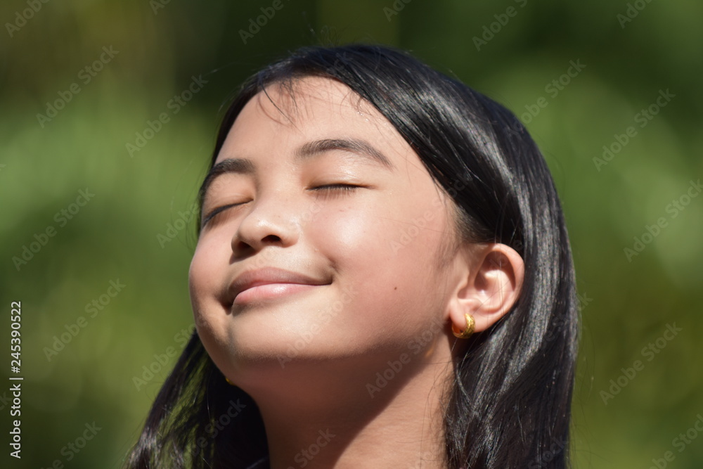 A Contemplative Female Adolescent A Contemplative Female Adolescent