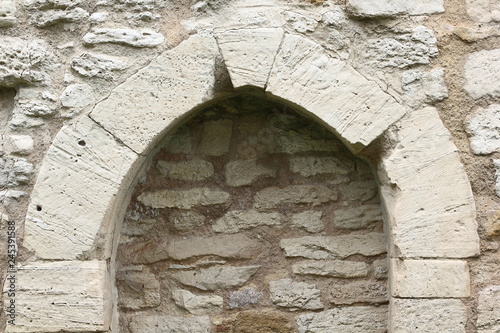 Window arch at the former Palace of the Eckartsburg photo