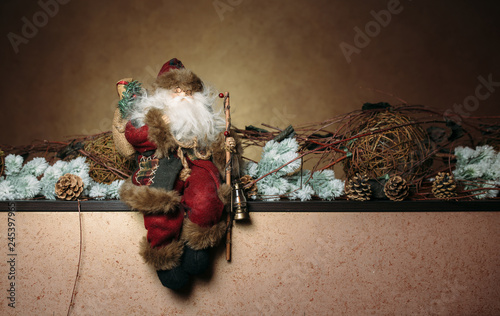 toy plush Santa Claus photo