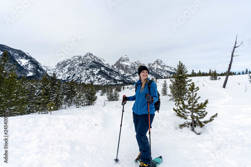Snowshoeing in Jackson Hole