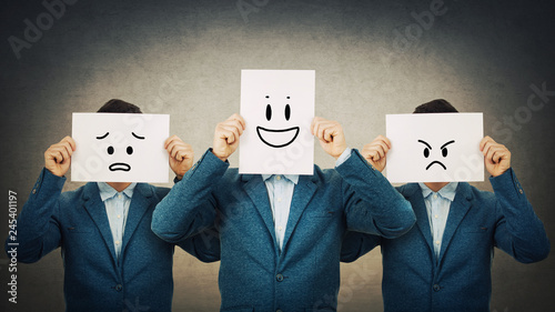 Canvastavla different emotions mood change