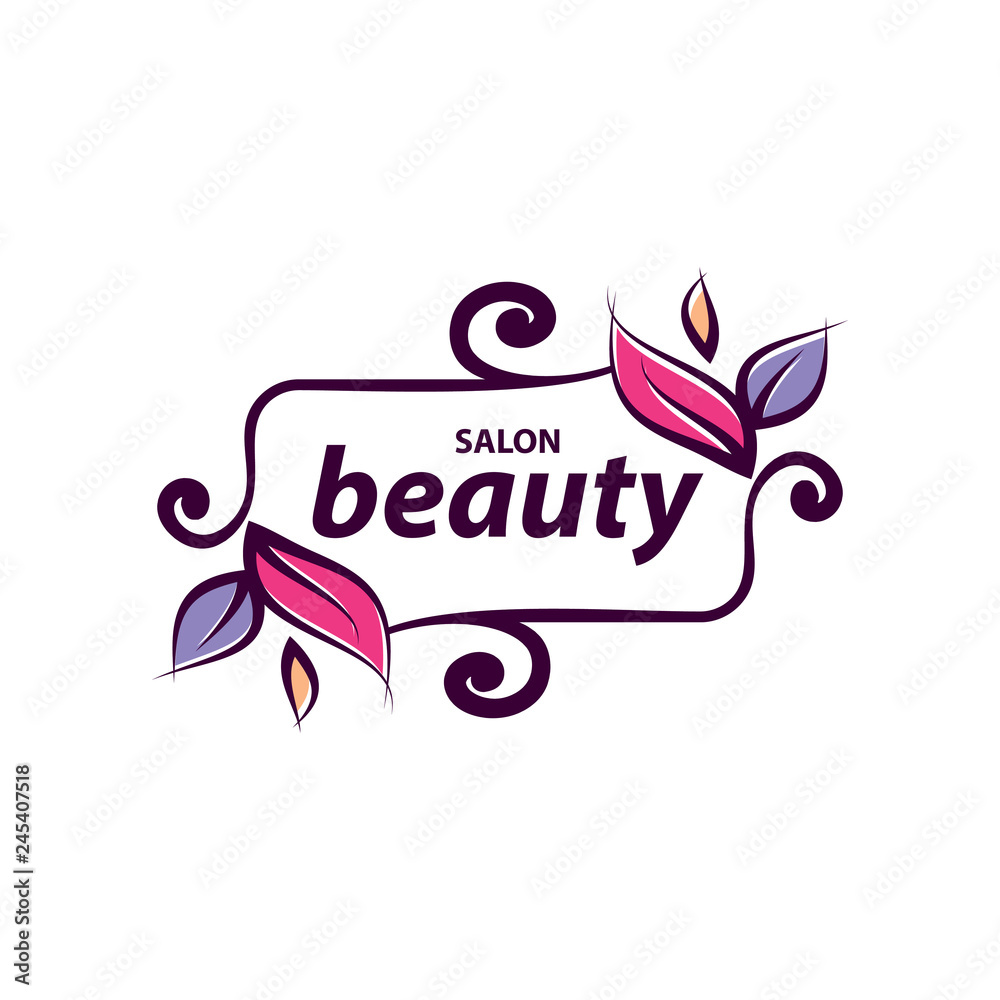 vector collection of doodle flowers emblems frames and logo with beauty studio lettering composition vector collection of doodle flowers emblems frames and logo with beauty studio lettering composition