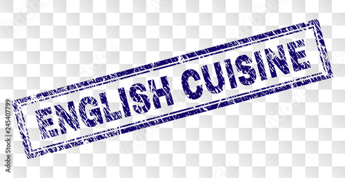 ENGLISH CUISINE stamp seal ...