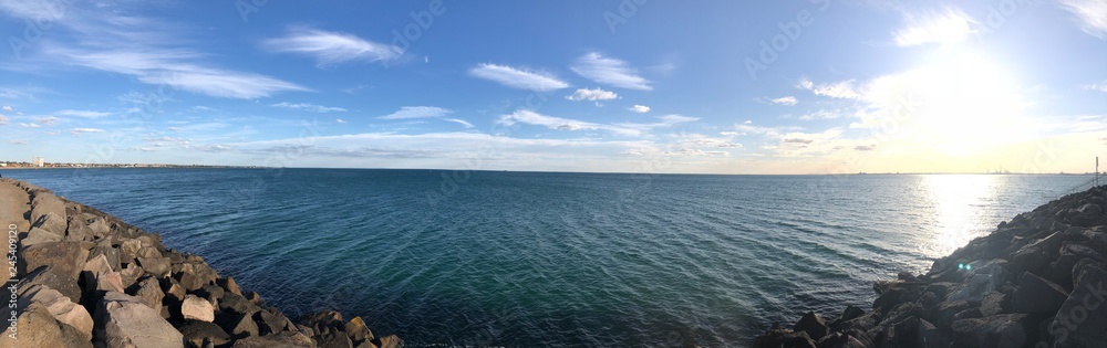 Obraz premium sea and sky