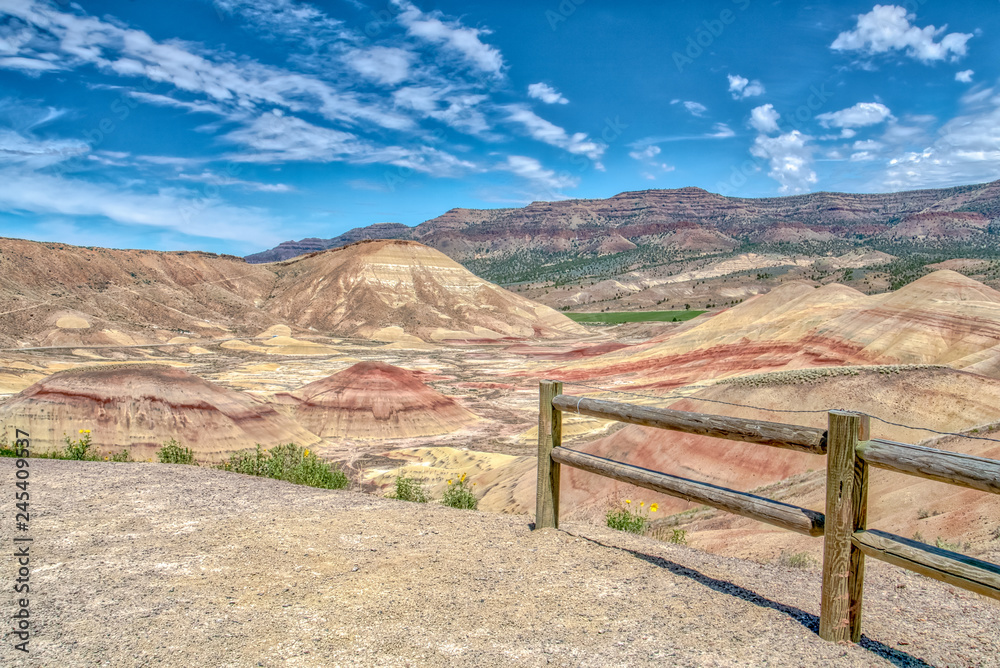 Exotic Oregon Painted Hills