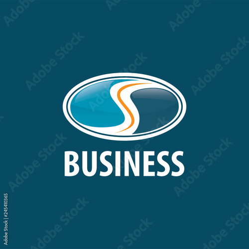 vector logo business finance