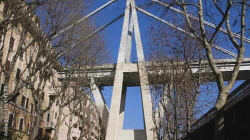 Morandi Bridge after 14 August 2018 photo