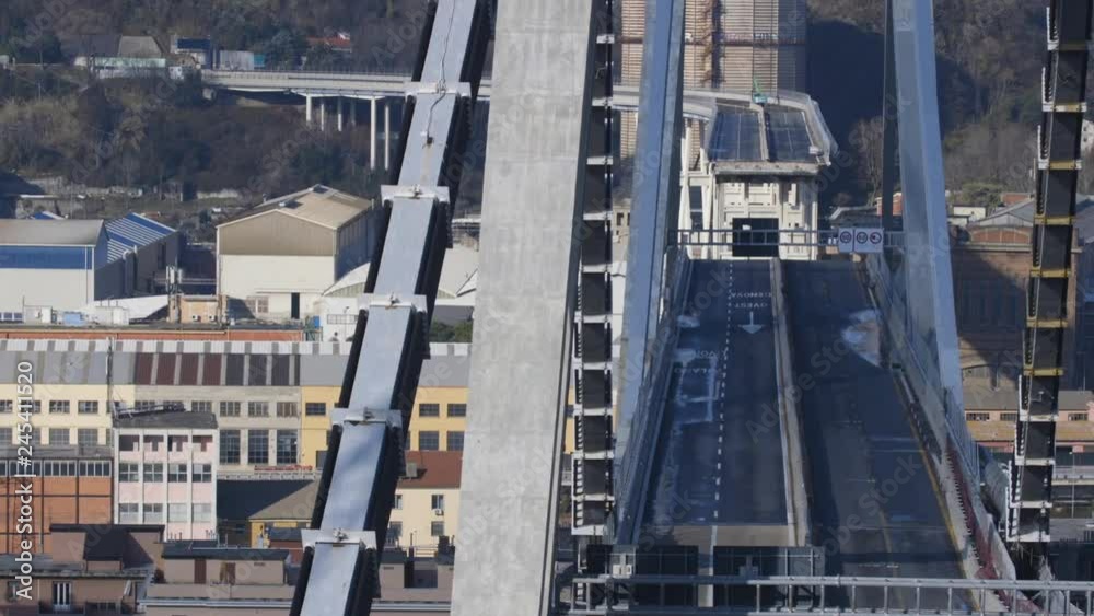 Morandi Bridge after 14 August 2018 Morandi Bridge after 14 August 2018