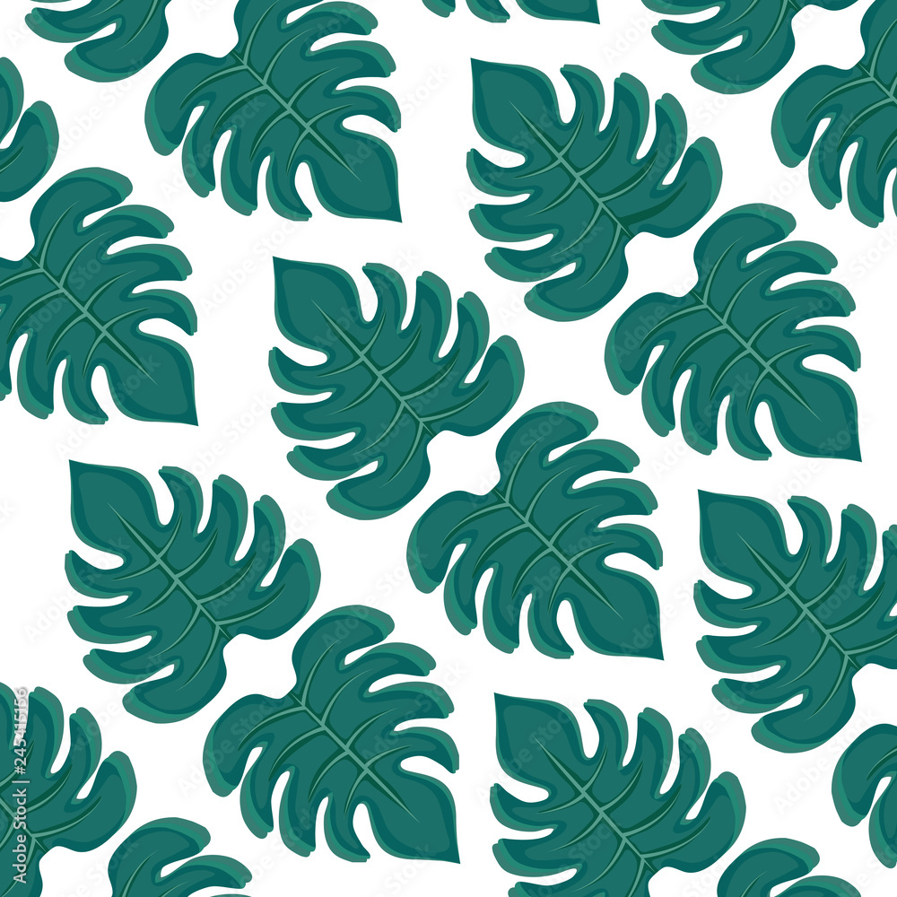 ecology leafs plants pattern