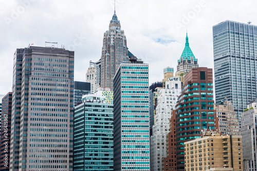Skyscrapers in Manhattan in New York City, USA