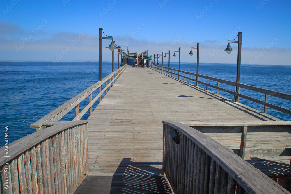 Naklejka premium Swakopmund, Namibia - Pier on the Atlantic coast