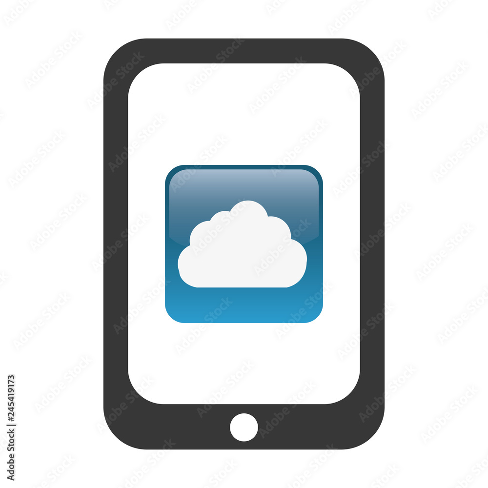 tablet with cloud app tablet with cloud app
