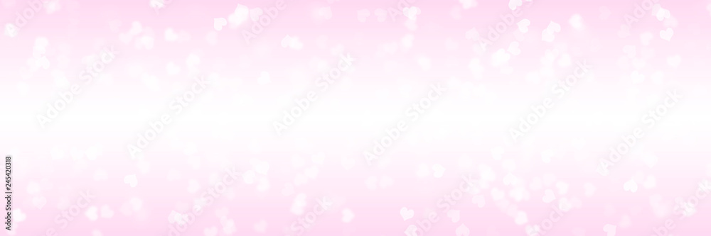 Heart shape colored Valentine background
