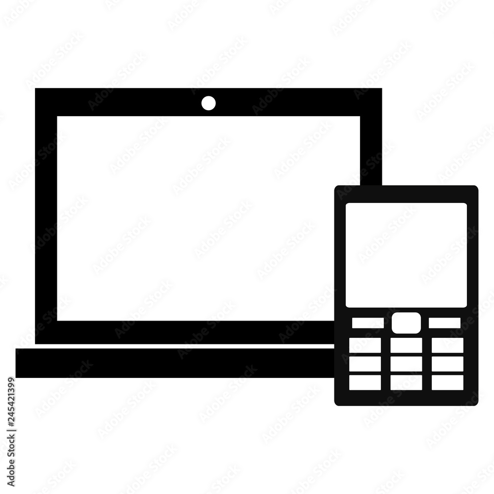 cellphone with laptop device cellphone with laptop device