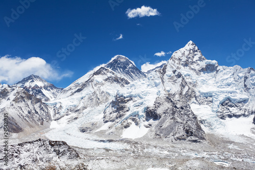 Khumbu Himalaya. View on Mountain Amadablam.