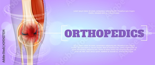 Realistic Illustration Orthopedics Medicine in 3d