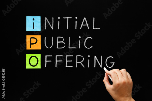 IPO - Initial Public Offering Concept
