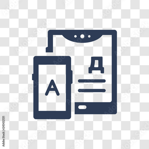 Translator icon vector