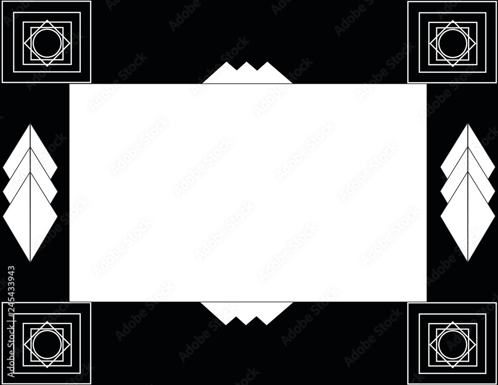 Fondo De Espacio En Blanco Y Negro