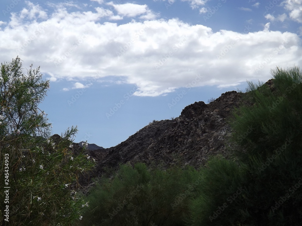 Desert Mountain Sky