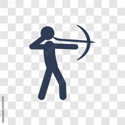 Archery icon vector