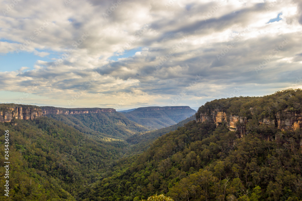 Fototapeta premium nice Landscape view of Kangaroo Valley, Australia