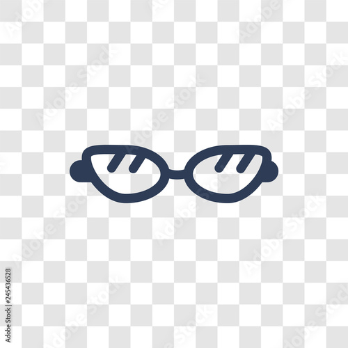 Sport Goggles icon vector