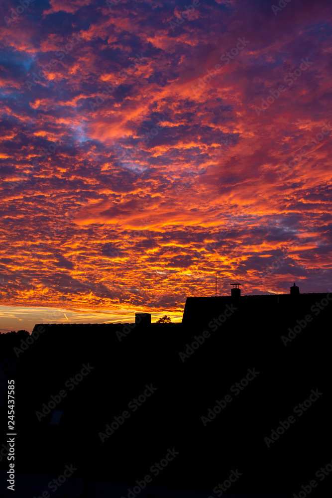 Fototapeta premium Red Sunset