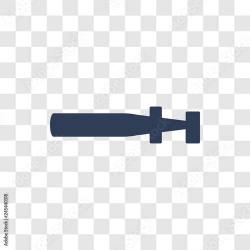 Torpedo icon vector