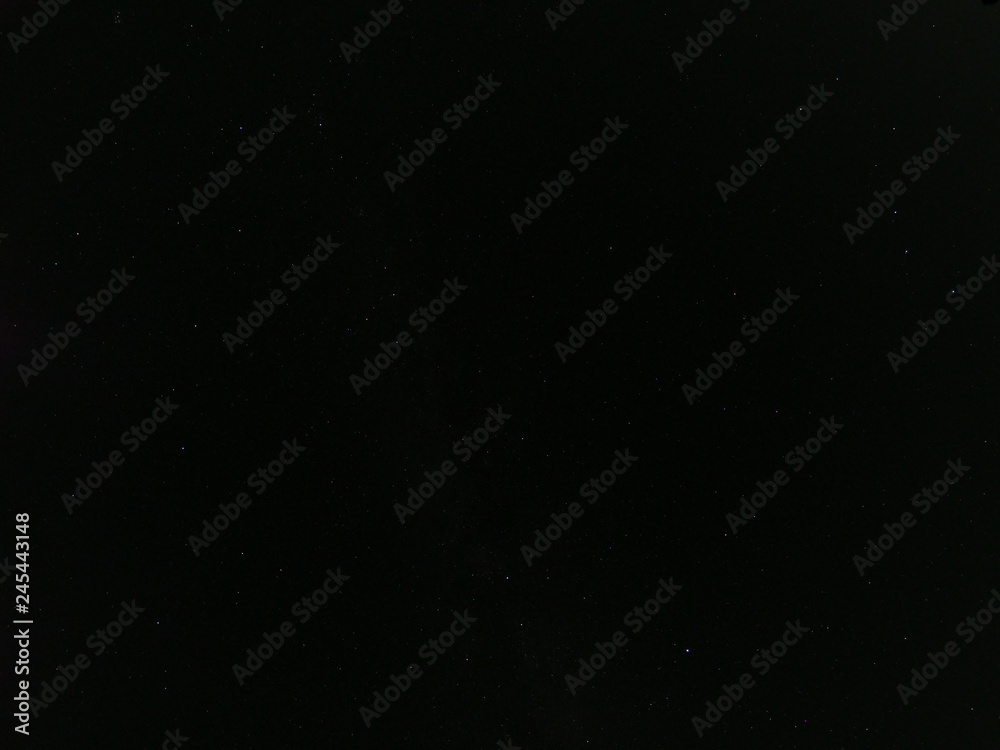 Obraz premium sky over the city at night