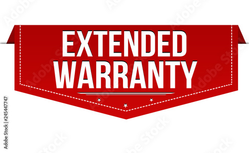 Extended warranty banner design