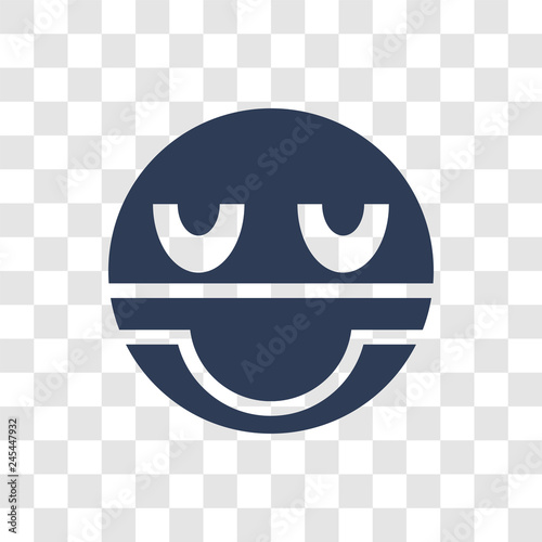 Sick emoji icon vector