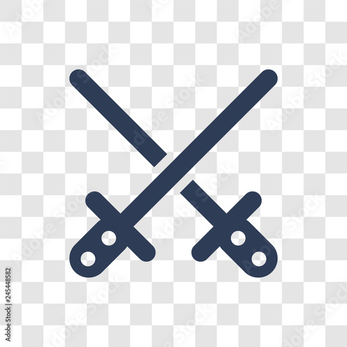 Bild auf Leinwand Lightsaber icon vector