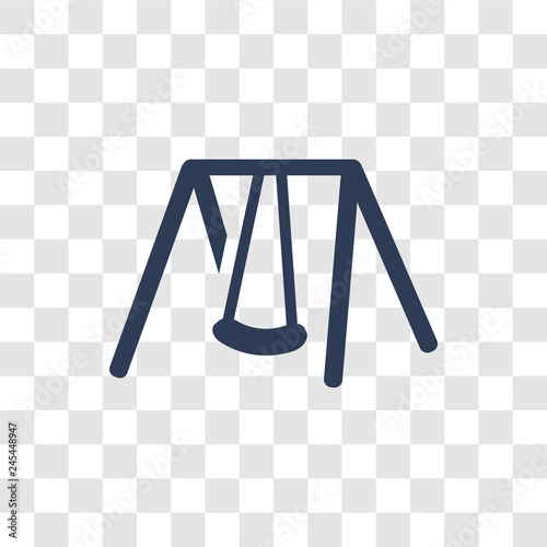 Swing icon vector