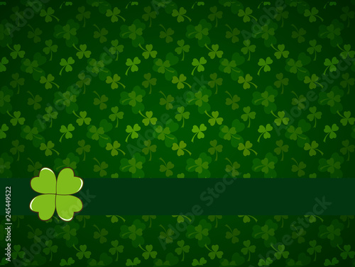 Saint Patrick s Day frame background