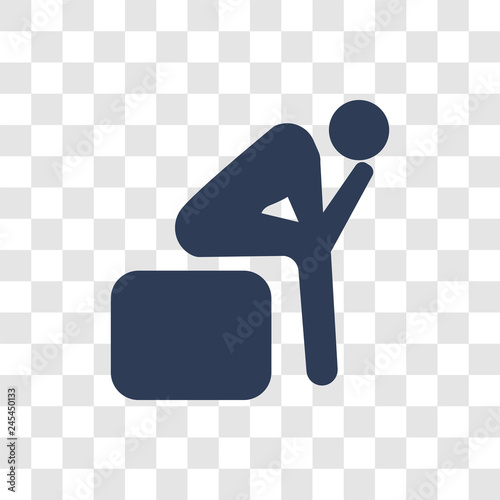 sorry human icon vector