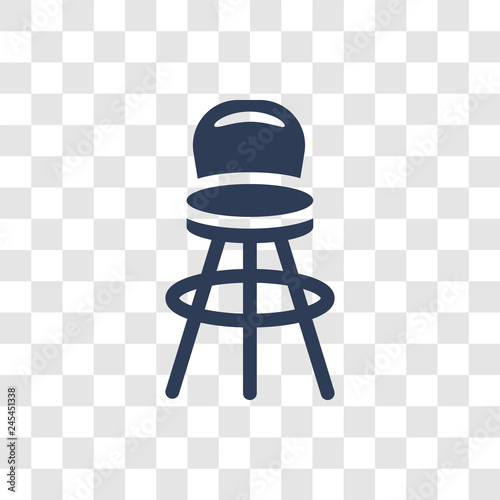 Stool icon vector