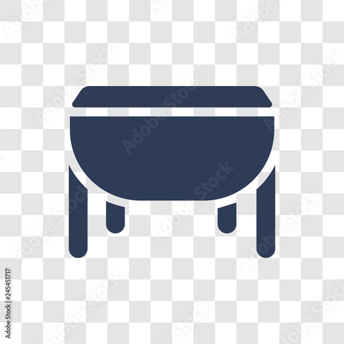 gateleg table icon vector