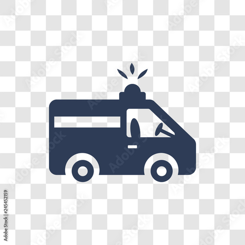 Ambulance icon vector