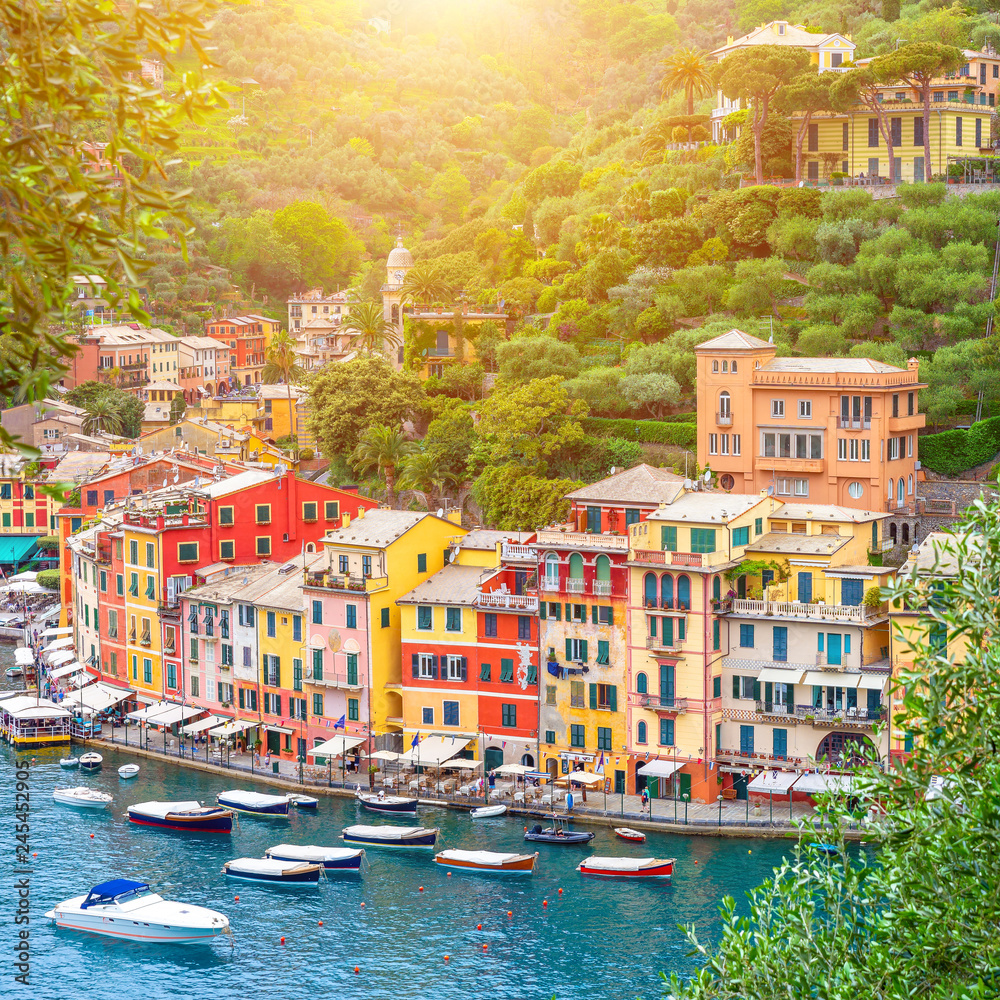 Landscape Portofino, Liguria, Italy
