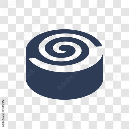 Cinnamon roll icon vector
