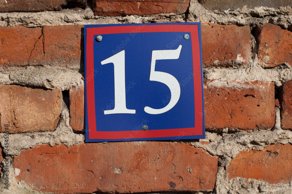 number on the wall number on the wall