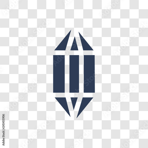 Gemstone icon vector