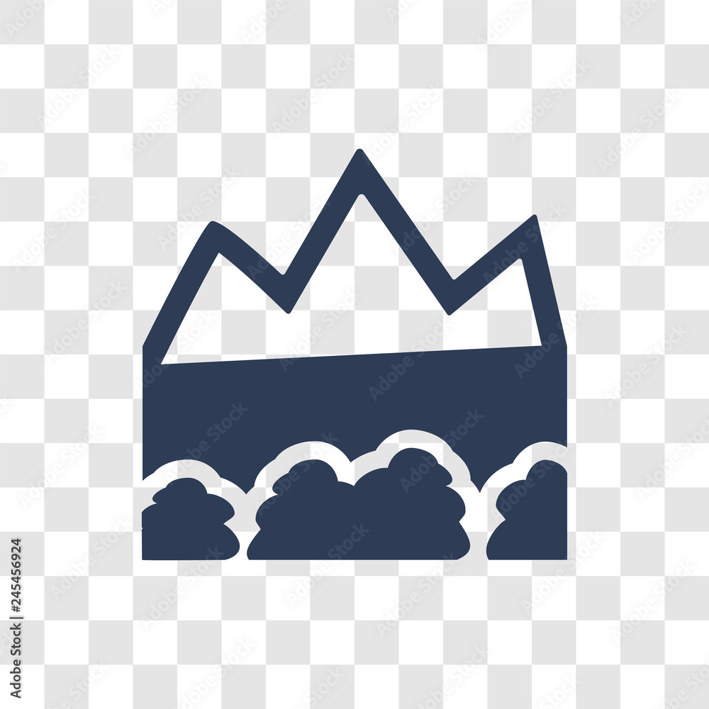 Fotografie Terrain icon vector