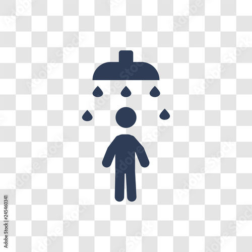 Islamic Ghusl icon vector