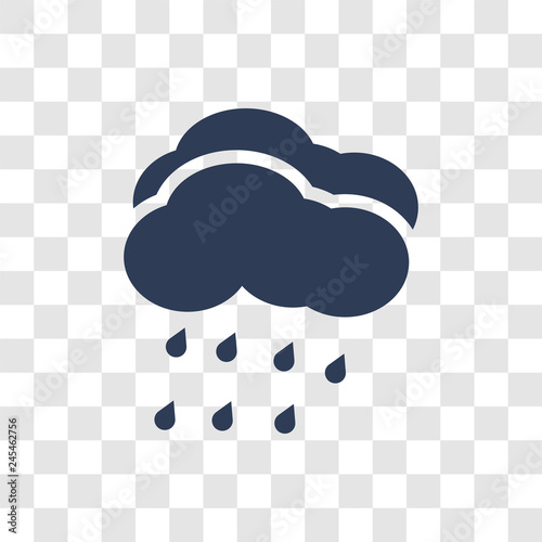 Rainfall icon vector