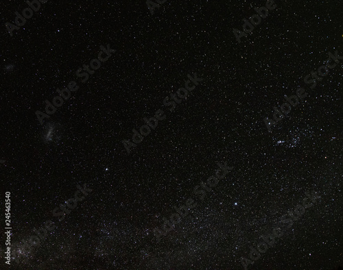 Milky Way Galaxy, star constellation, southern hemisphere