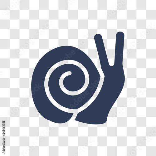 Snail icon vector